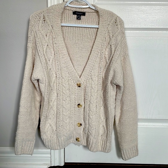 4 for $50 - Chenille knit cardigan - Picture 1 of 3
